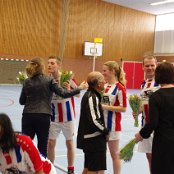 Bloemetjes voor onze kampioenen